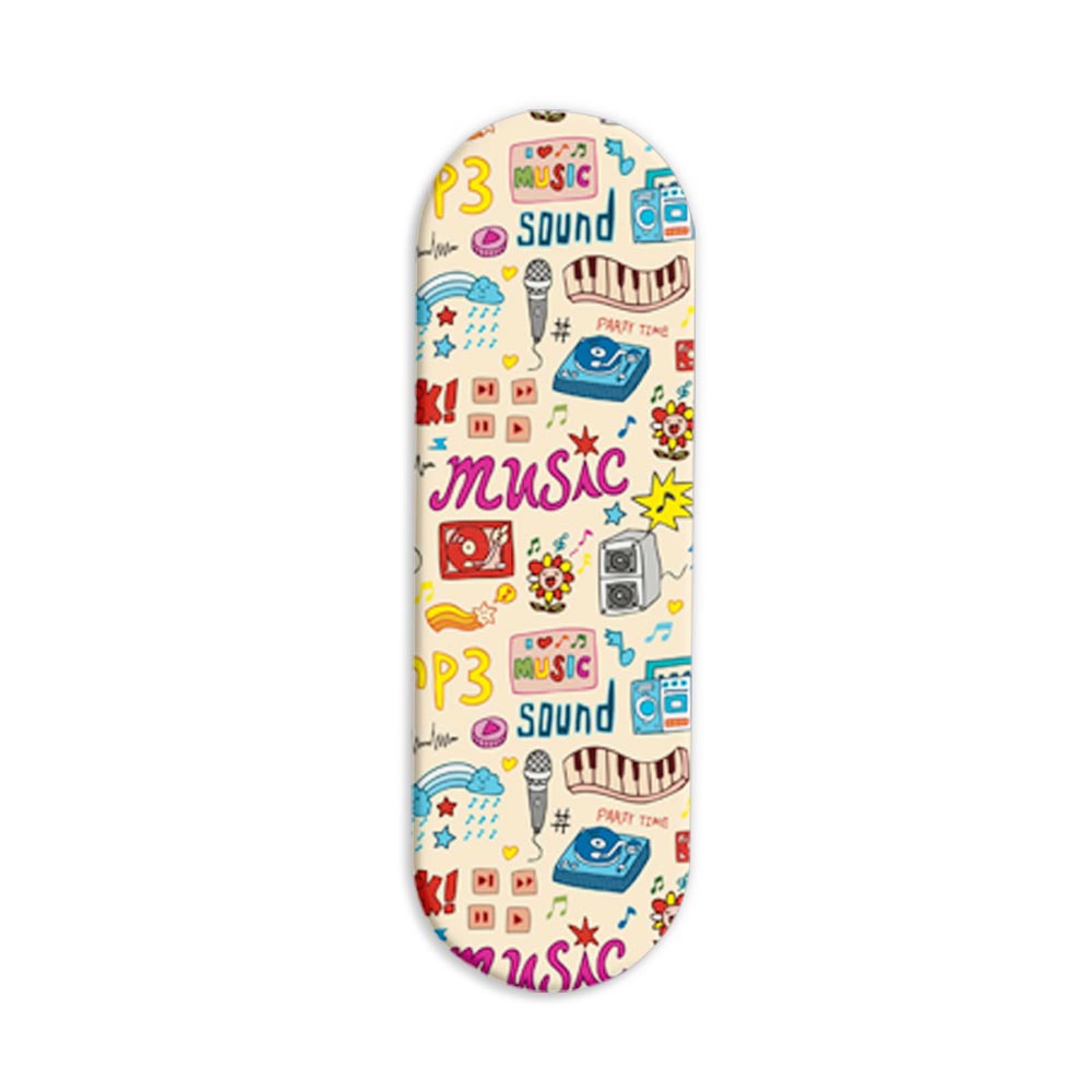Feminine Printed Slider Phone Grip Holder Feminine Printed Slider Phone Grip Holder - Image 1