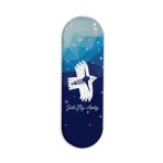 Feminine - Just Fly Away Printed Slider Phone Grip Holder