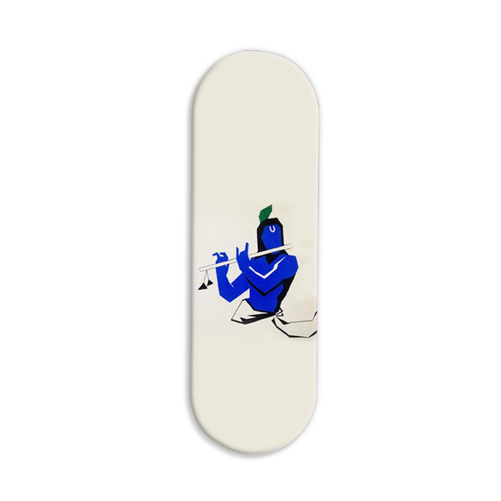 Lord Krishna Printed Slider Phone Grip Holder Lord Krishna Printed Slider Phone Grip Holder - Image 1