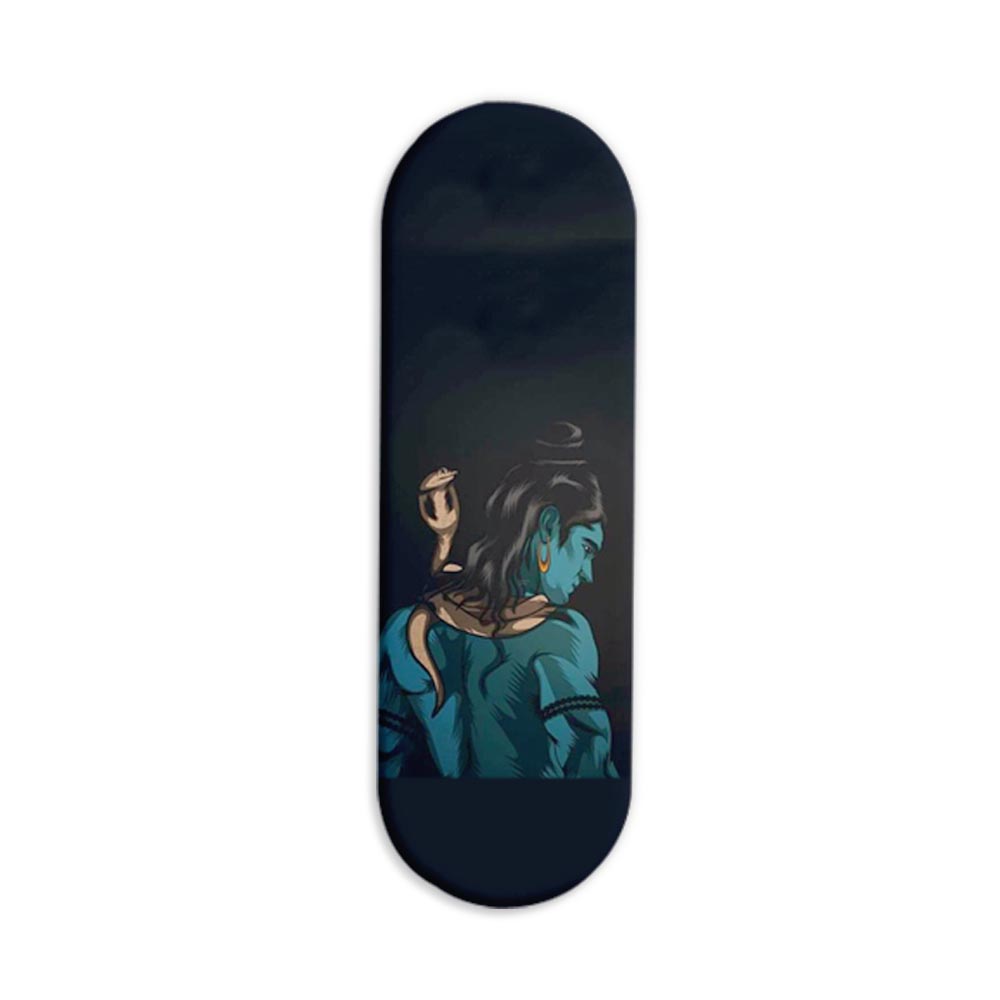 Lord Shiva Printed Slider Phone Grip Holder Lord Shiva Printed Slider Phone Grip Holder - Image 1