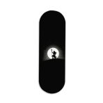 Black and White Lord Shiva Printed Slider Phone Grip Holder
