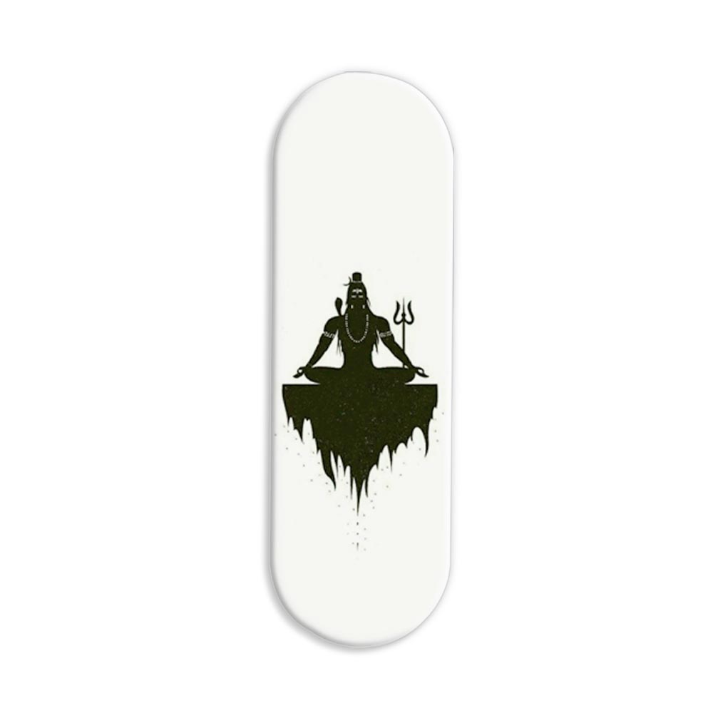 Lord Shiva Printed Slider Phone Grip Holder Lord Shiva Printed Slider Phone Grip Holder - Image 1