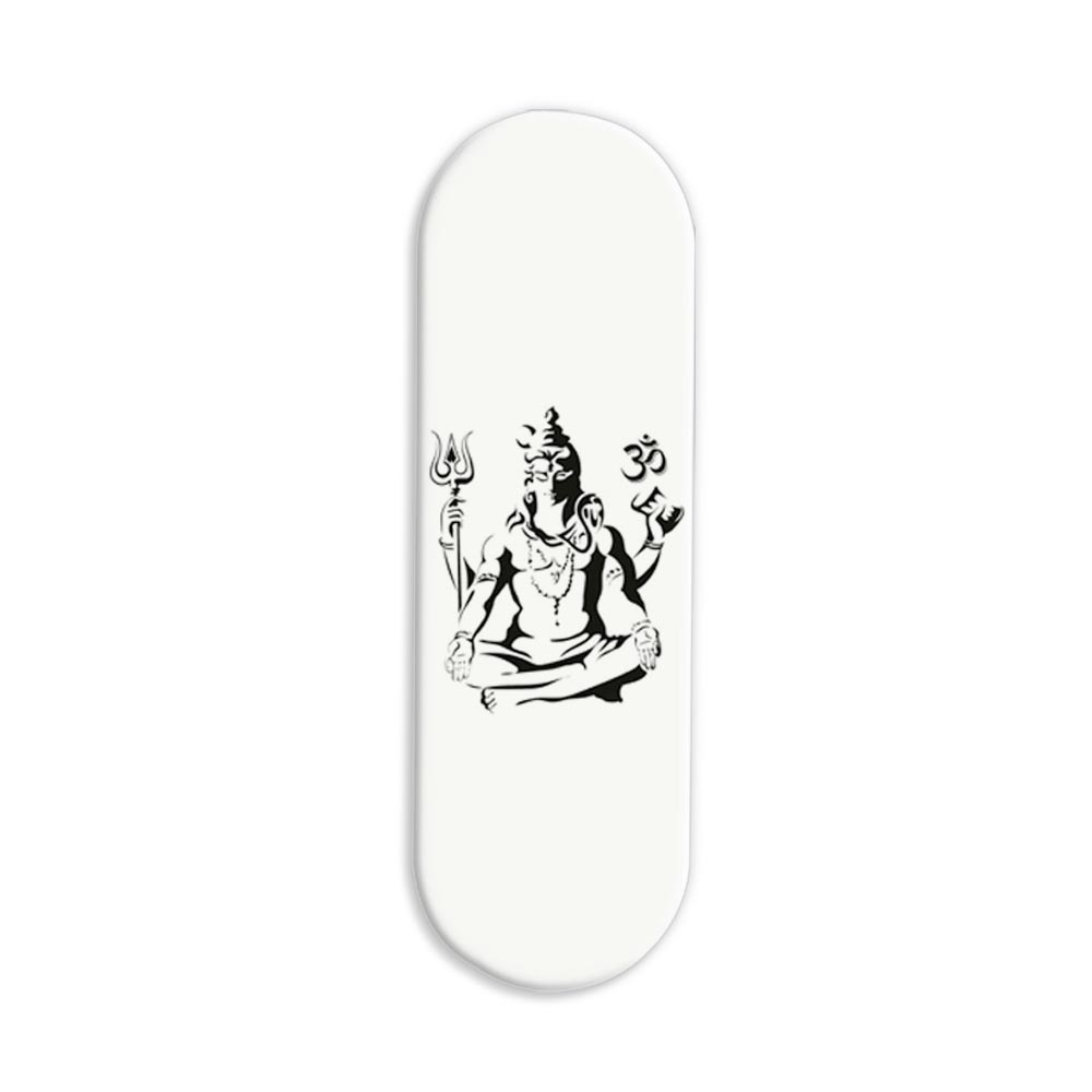 Lord Shiva Printed Slider Phone Grip Holder Lord Shiva Printed Slider Phone Grip Holder - Image 1