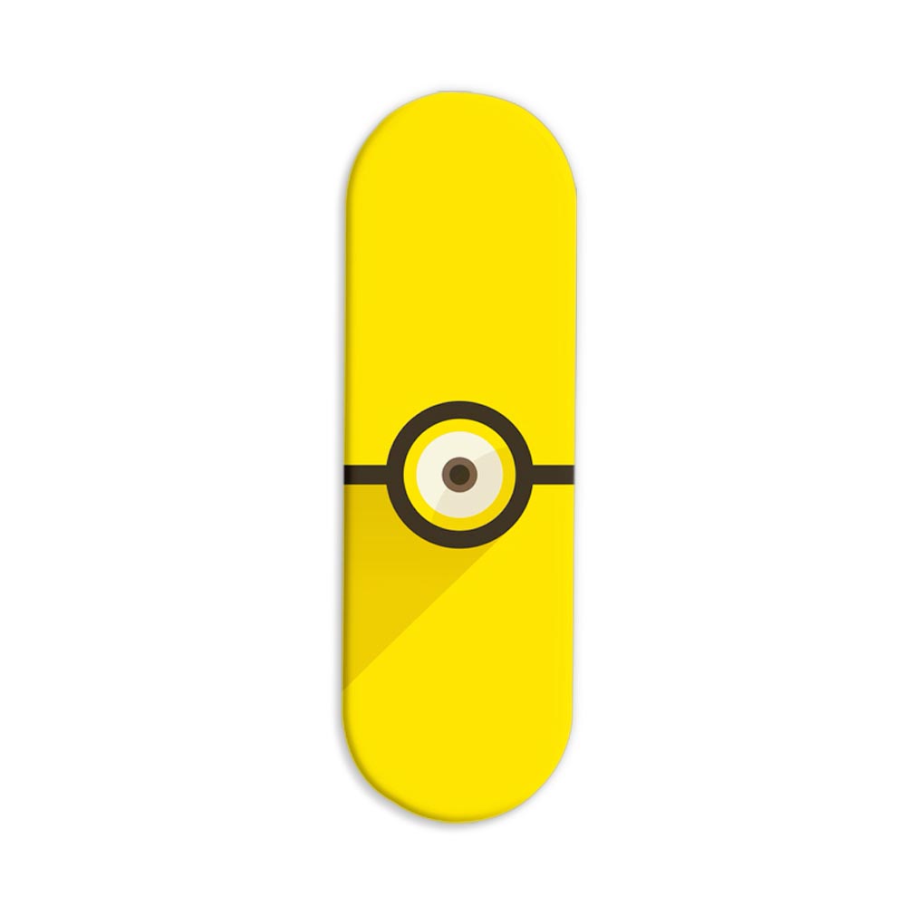 Minion Printed Slider Phone Grip Holder Minion Printed Slider Phone Grip Holder - Image 1