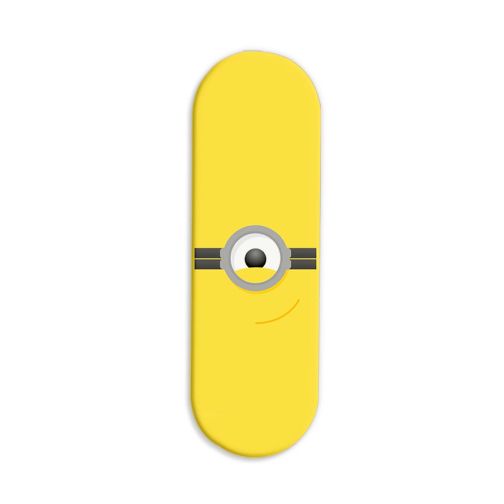 Minion Printed Slider Phone Grip Holder Minion Printed Slider Phone Grip Holder - Image 1