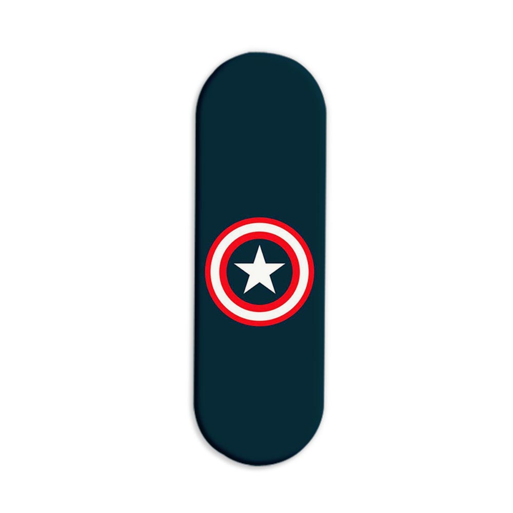 Captain America Printed Slider Phone Grip Holder Captain America Printed Slider Phone Grip Holder - Image 1