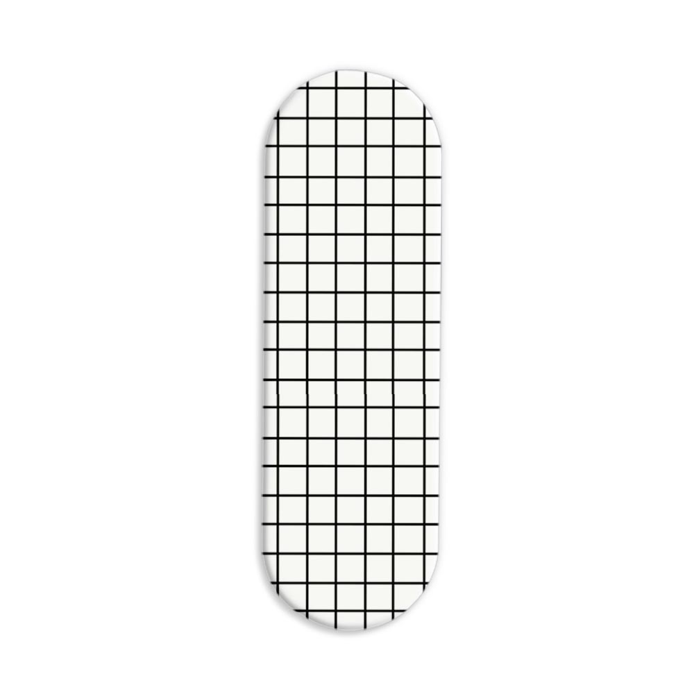 Black and White Printed Slider Phone Grip Holder Black and White Printed Slider Phone Grip Holder - Image 1