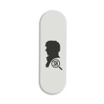 Sherlock Printed Slider Phone Grip Holder