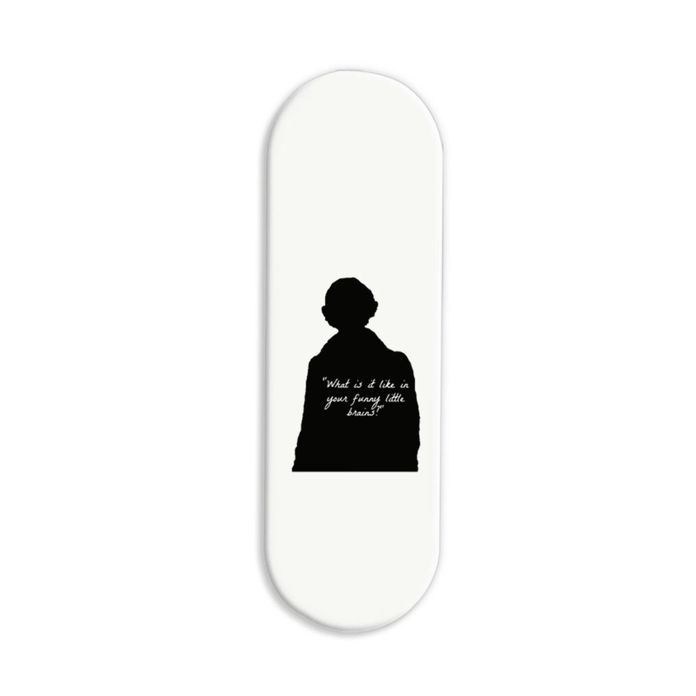 Sherlock - Funny Little Brains Printed Slider Phone Grip Holder Sherlock - Funny Little Brains Printed Slider Phone Grip Holder - Image 1