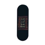Typography - Don't Stop Printed Slider Phone Grip Holder