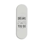 Typography Printed Slider Phone Grip Holder