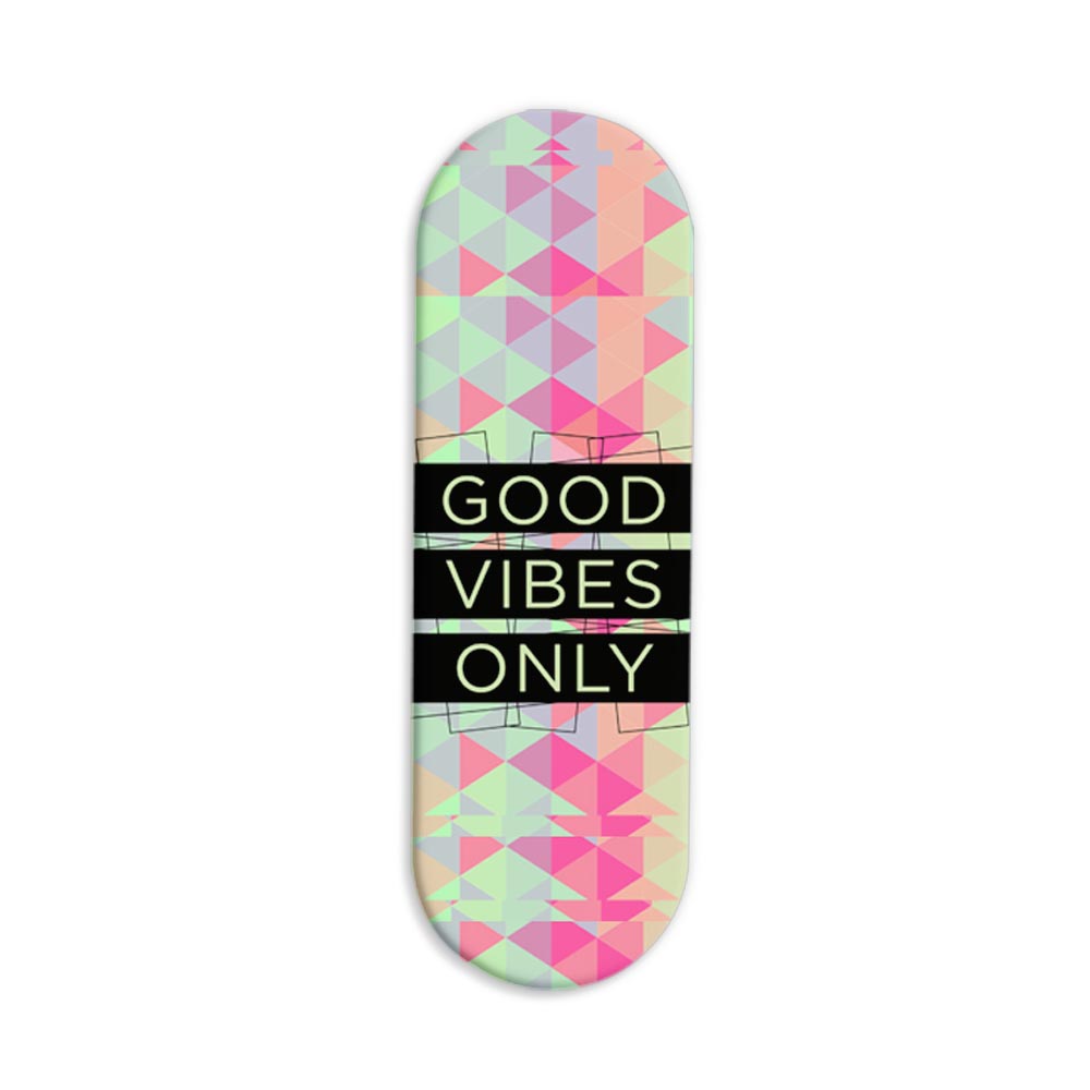 Typography Printed Slider Phone Grip Holder Typography Printed Slider Phone Grip Holder - Image 1