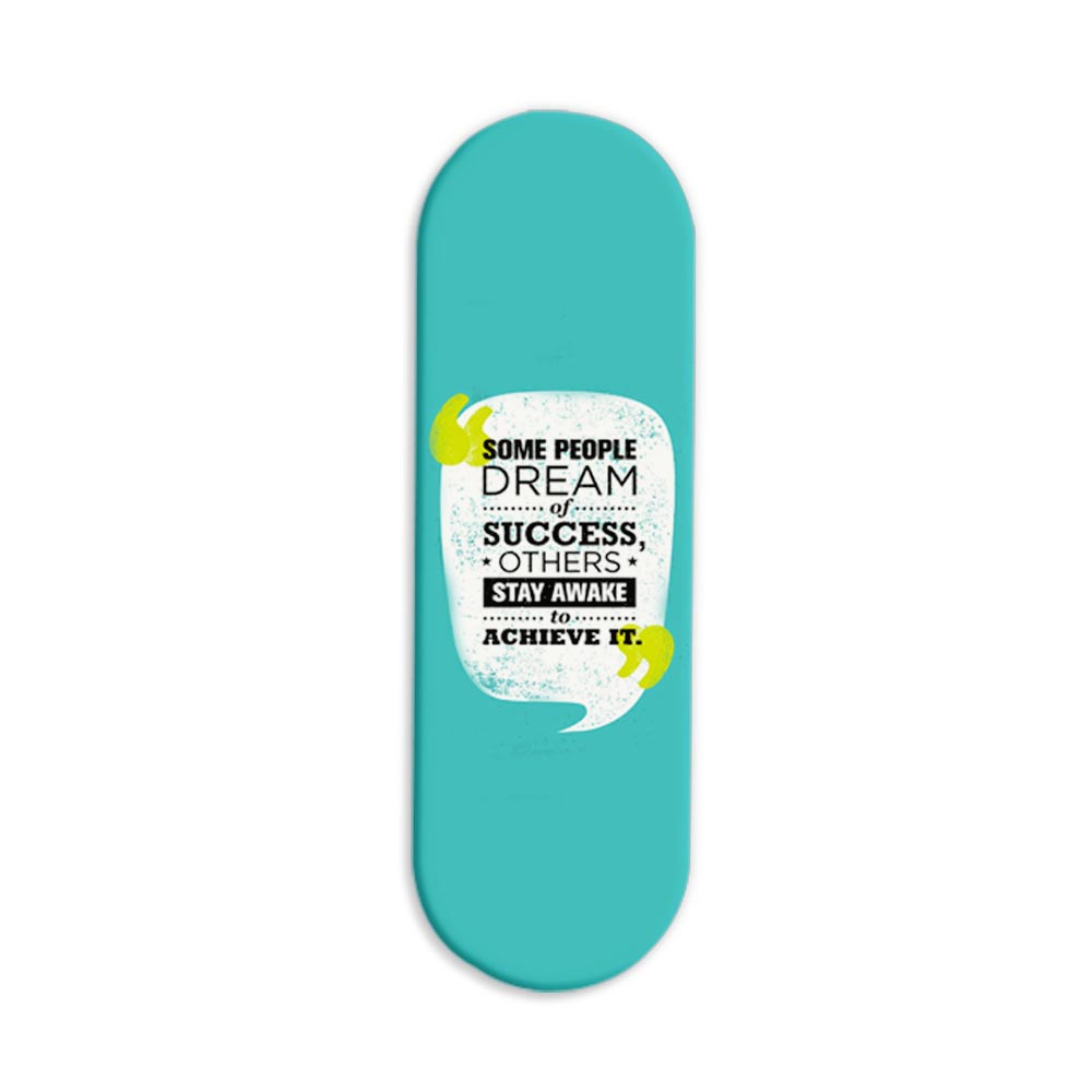 Typography Printed Slider Phone Grip Holder Typography Printed Slider Phone Grip Holder - Image 1