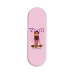 Typography Printed Slider Phone Grip Holder