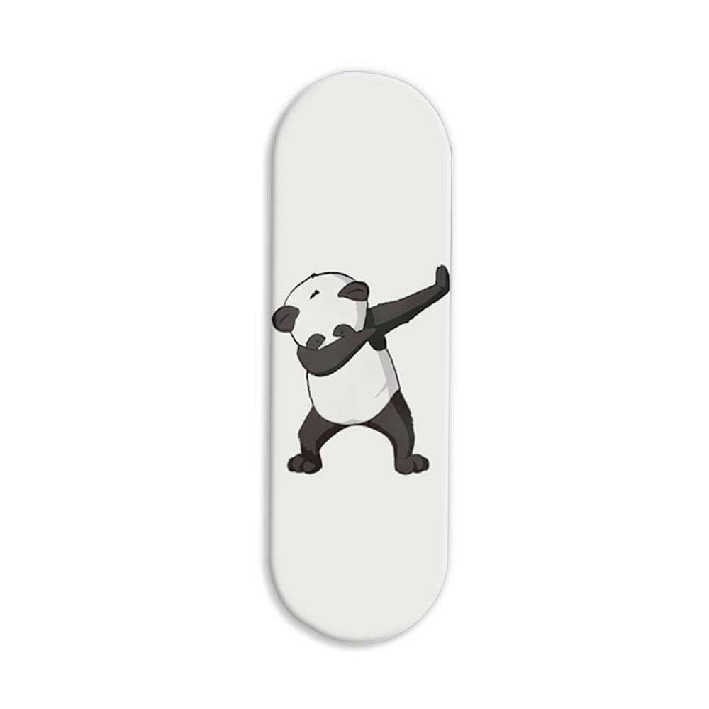 Panda - Dab Printed Slider Phone Grip Holder Panda - Dab Printed Slider Phone Grip Holder - Image 1