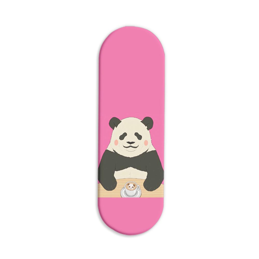 Panda Printed Slider Phone Grip Holder Panda Printed Slider Phone Grip Holder - Image 1
