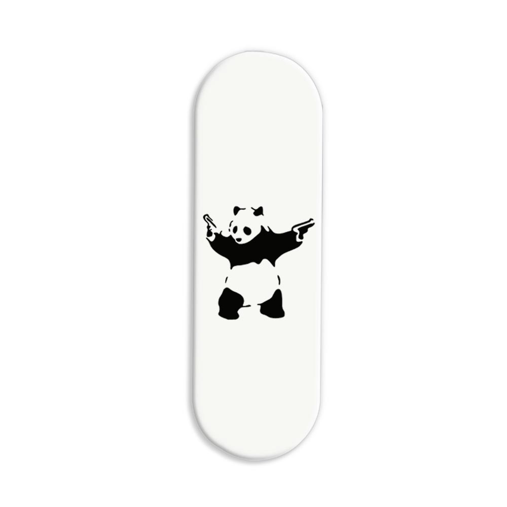 Panda Printed Slider Phone Grip Holder Panda Printed Slider Phone Grip Holder - Image 1