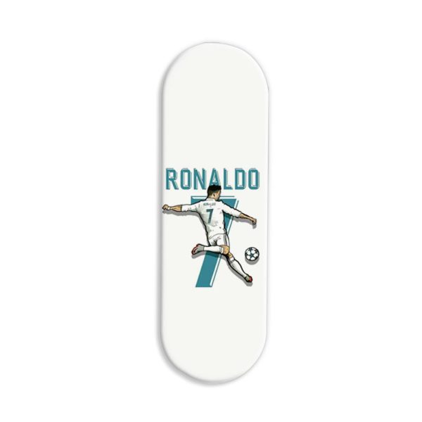 Football - Ronaldo Printed Slider Phone Grip Holder