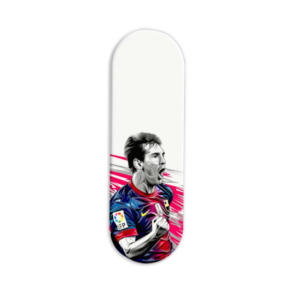 Football - Messi Printed Slider Phone Grip Holder Football - Messi Printed Slider Phone Grip Holder - Image 1