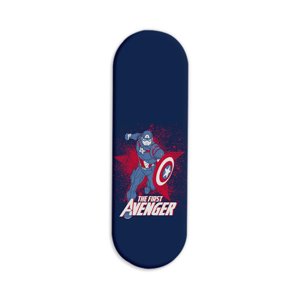 Captain America - First Avenger Printed Slider Phone Grip Holder Captain America - First Avenger Printed Slider Phone Grip Holder - Image 1