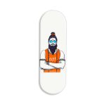 Moustache and Beard Printed Slider Phone Grip Holder