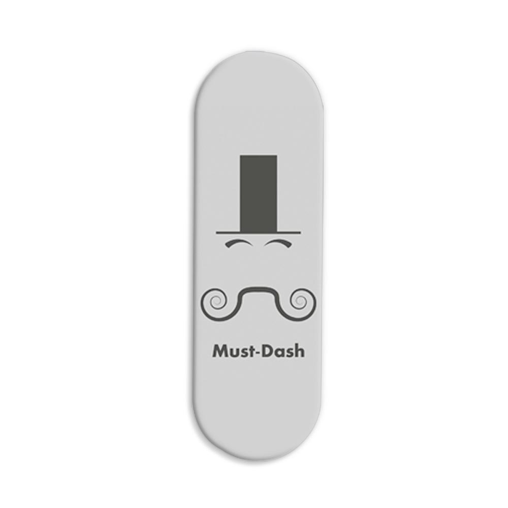 Moustache and Beard Printed Slider Phone Grip Holder Moustache and Beard Printed Slider Phone Grip Holder - Image 1