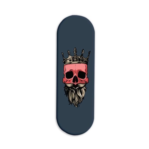 Moustache and Beard Printed Slider Phone Grip Holder