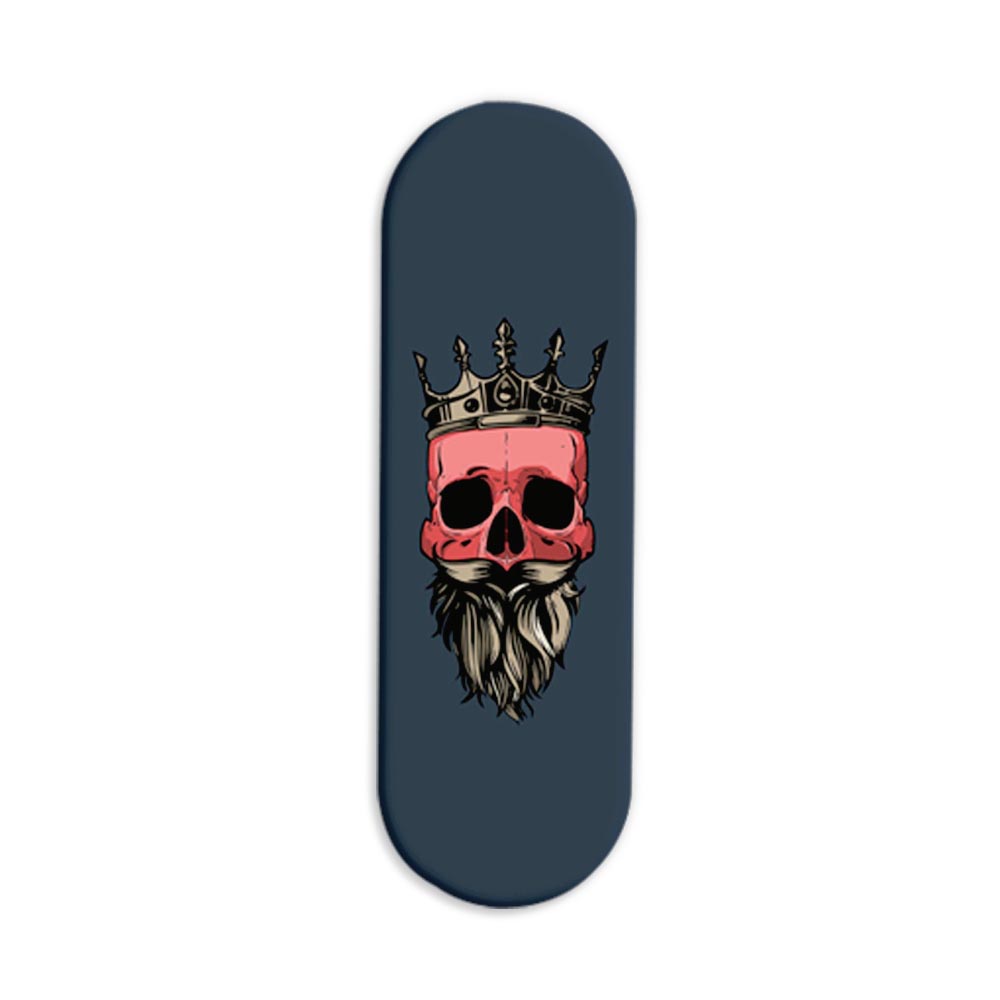 Moustache and Beard Printed Slider Phone Grip Holder Moustache and Beard Printed Slider Phone Grip Holder - Image 1