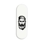 Moustache and Beard Printed Slider Phone Grip Holder