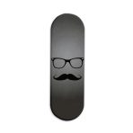 Moustache and Beard Printed Slider Phone Grip Holder