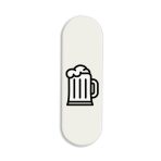 Beer Printed Slider Phone Grip Holder