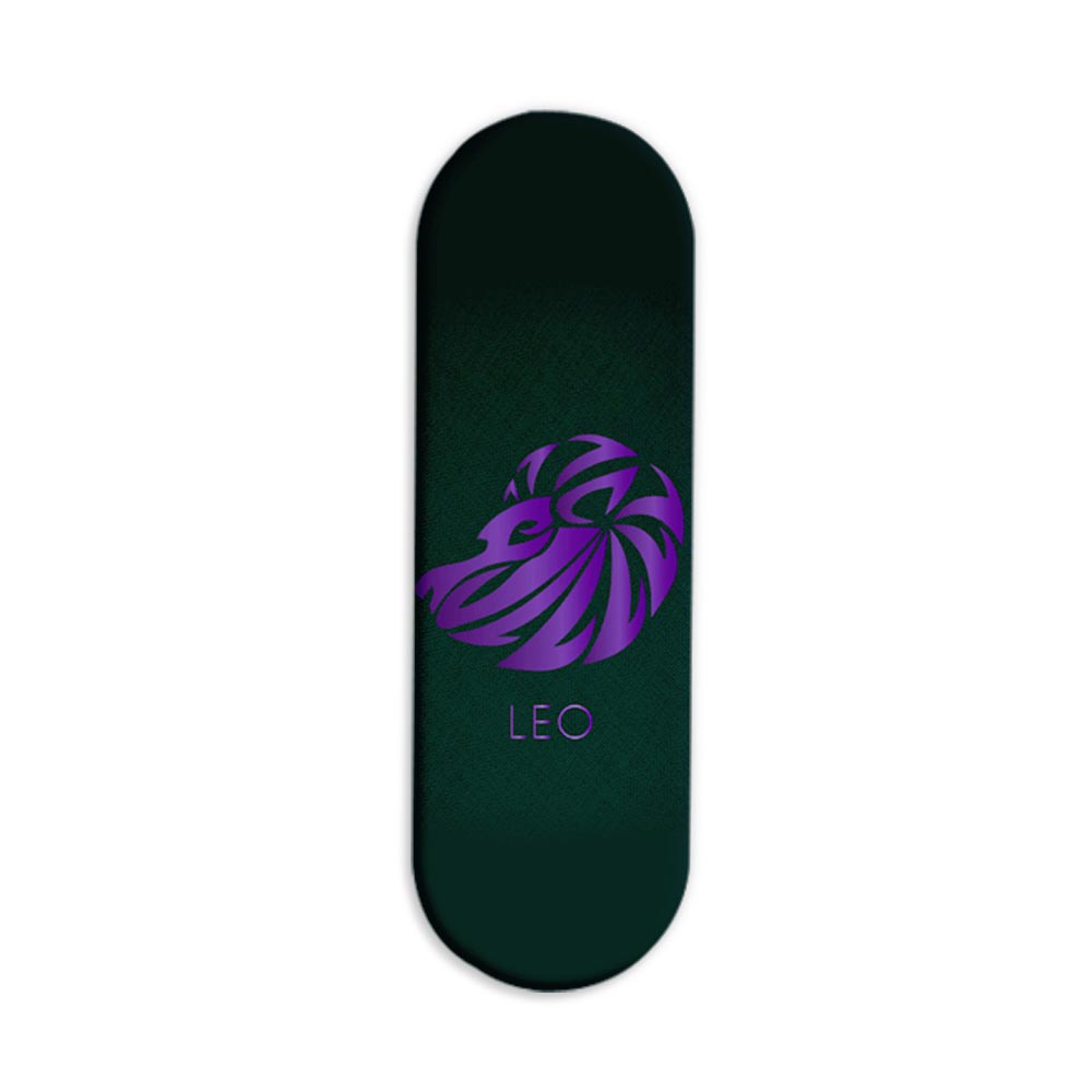 Zodiac Sign-LEO Printed Slider Phone Grip Holder Zodiac Sign-LEO Printed Slider Phone Grip Holder - Image 1