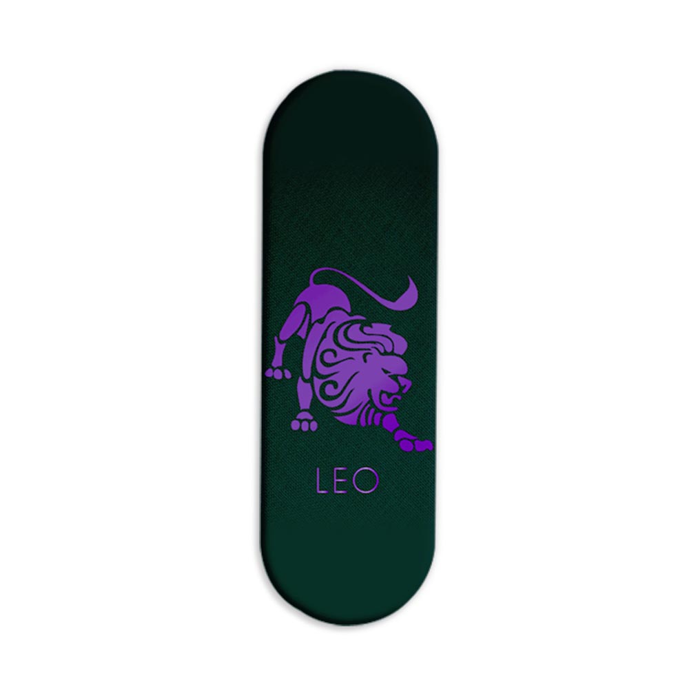 Zodiac Sign-LEO Printed Slider Phone Grip Holder Zodiac Sign-LEO Printed Slider Phone Grip Holder - Image 1