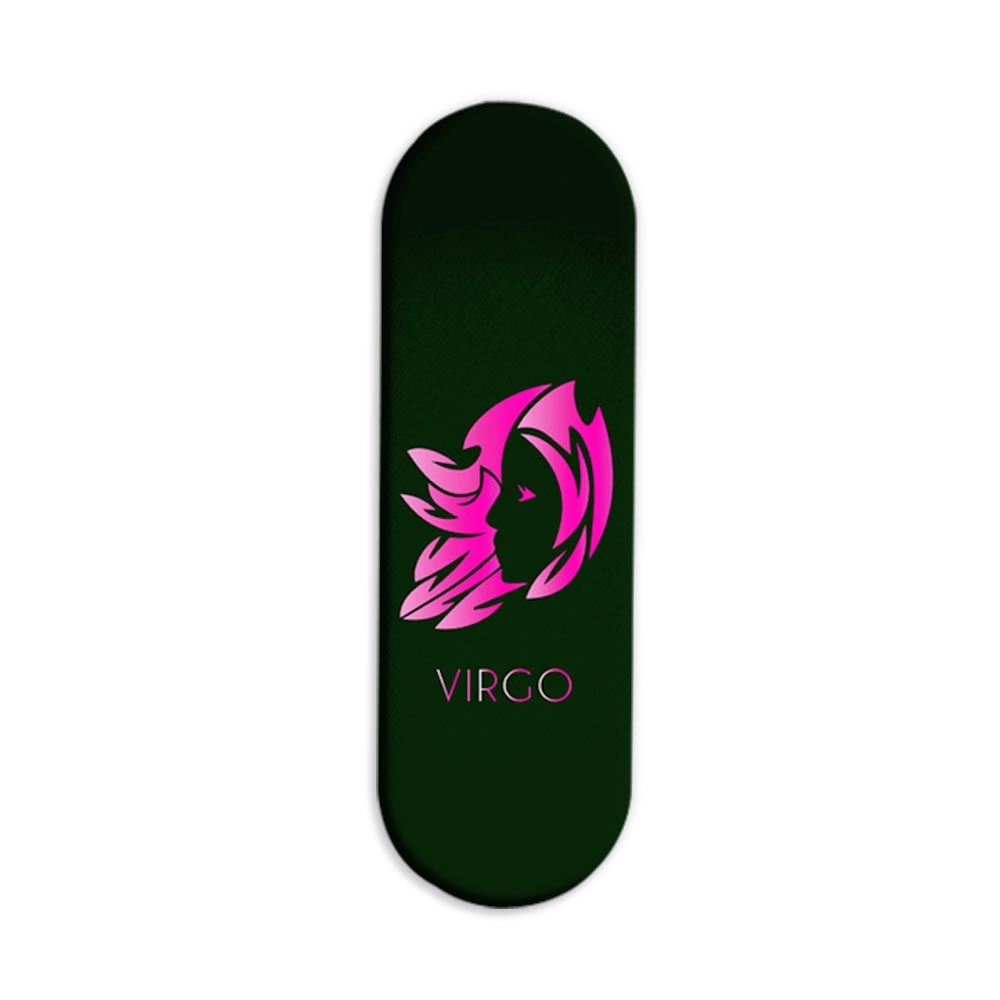 Zodiac Sign-VIRGO Printed Slider Phone Grip Holder Zodiac Sign-VIRGO Printed Slider Phone Grip Holder - Image 1