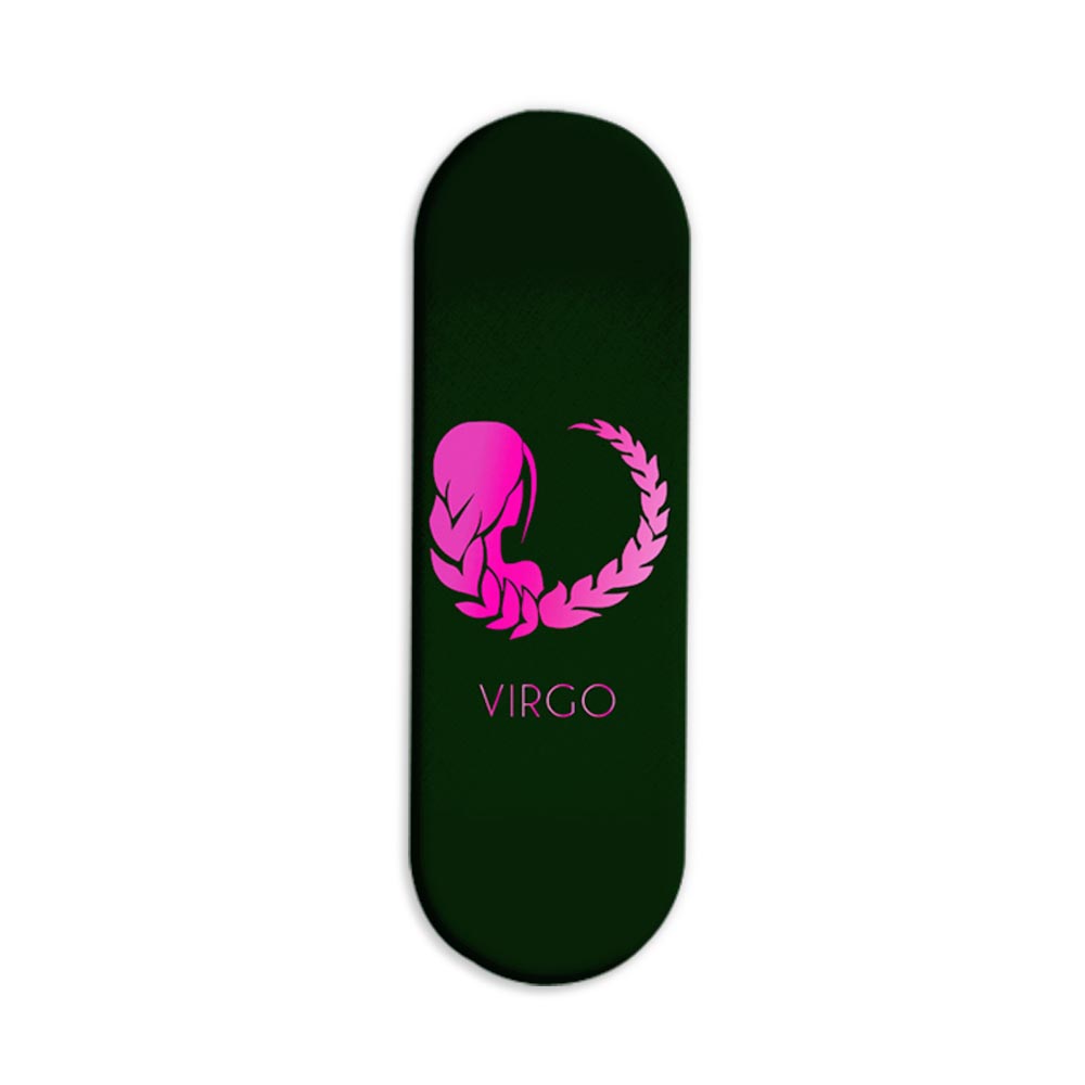 Zodiac Sign-VIRGO Printed Slider Phone Grip Holder Zodiac Sign-VIRGO Printed Slider Phone Grip Holder - Image 1