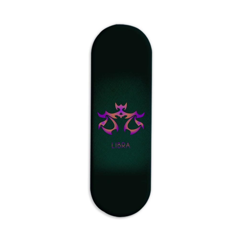 Zodiac Sign-LIBRA Printed Slider Phone Grip Holder Zodiac Sign-LIBRA Printed Slider Phone Grip Holder - Image 1