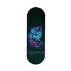 Zodiac Sign-AQUARIUS Printed Slider Phone Grip Holder