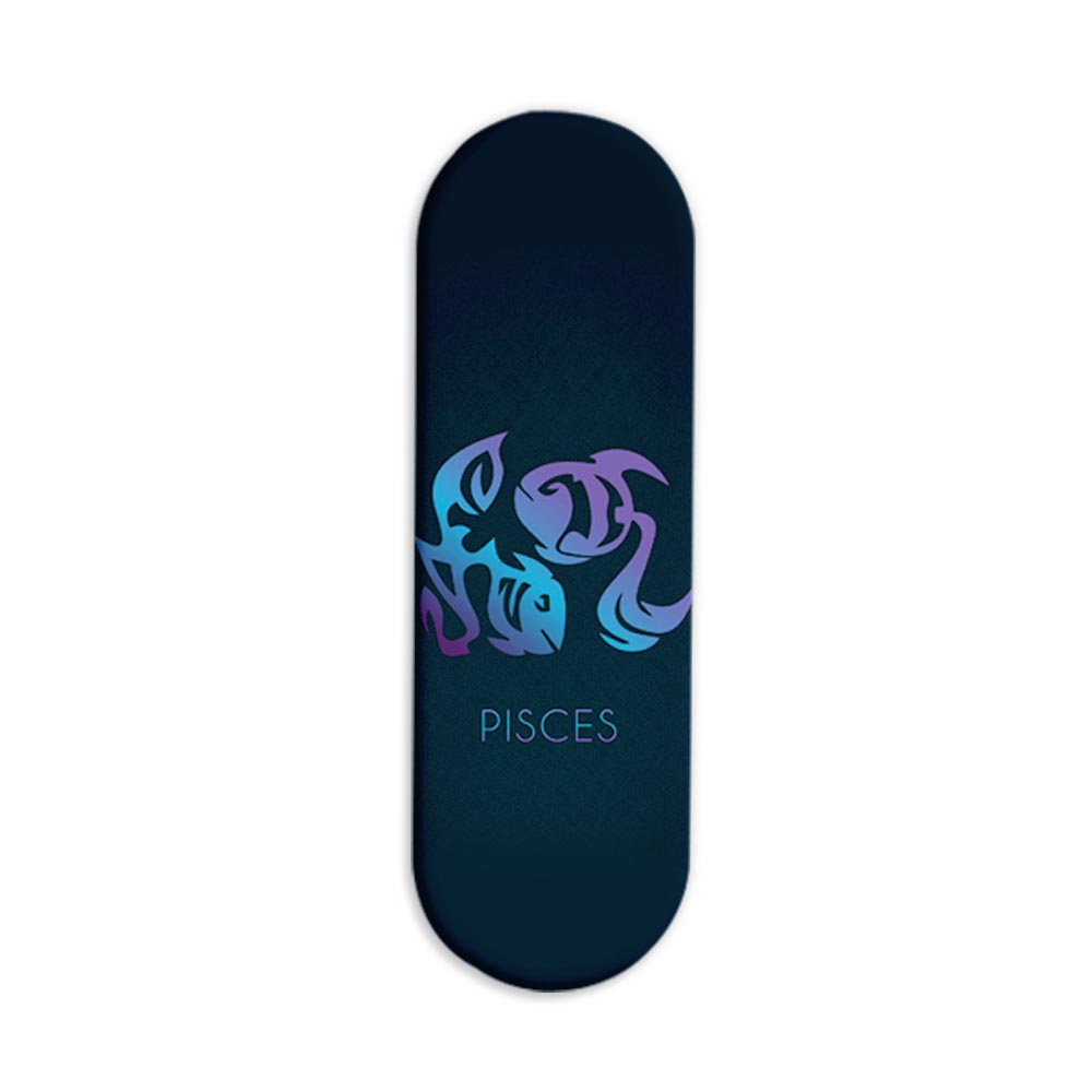 Zodiac Sign-PISCES Printed Slider Phone Grip Holder Zodiac Sign-PISCES Printed Slider Phone Grip Holder - Image 1
