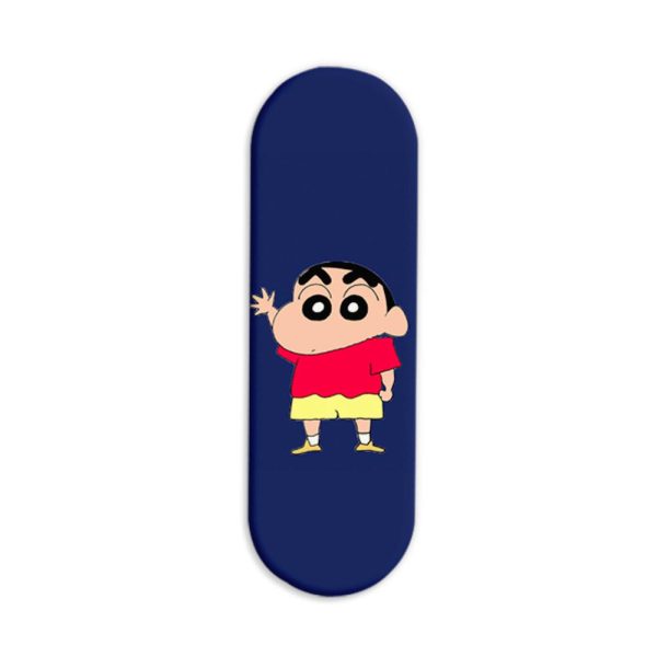 Shinchan Printed Slider Phone Grip Holder