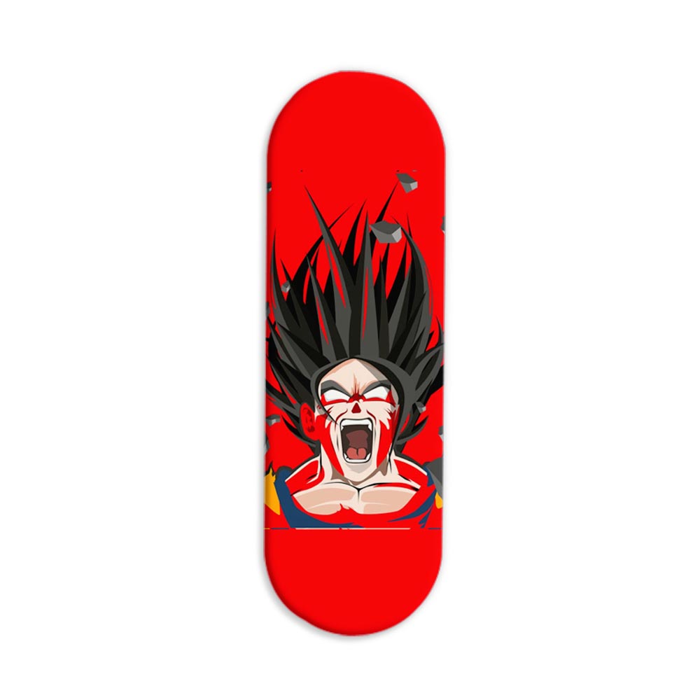Goku Printed Slider Phone Grip Holder Goku Printed Slider Phone Grip Holder - Image 1
