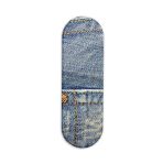Denim  Printed Slider Phone Grip Holder