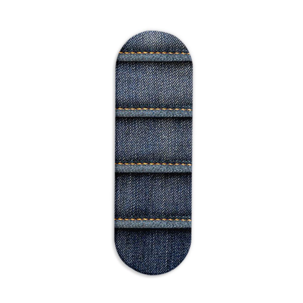 Denim Printed Slider Phone Grip Holder Denim Printed Slider Phone Grip Holder - Image 1