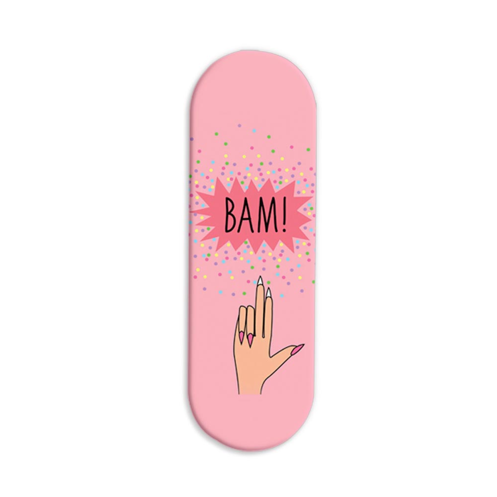BAM Printed Slider Phone Grip Holder BAM Printed Slider Phone Grip Holder - Image 1