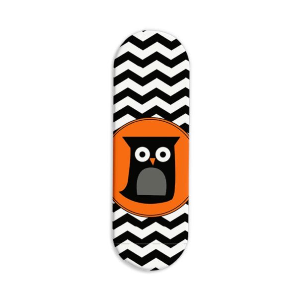 Owl Printed Slider Phone Grip Holder