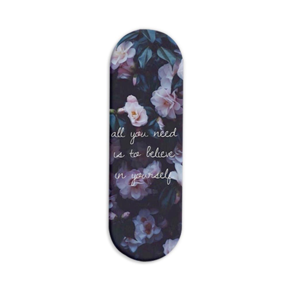 Floral Printed Slider Phone Grip Holder Floral Printed Slider Phone Grip Holder - Image 1
