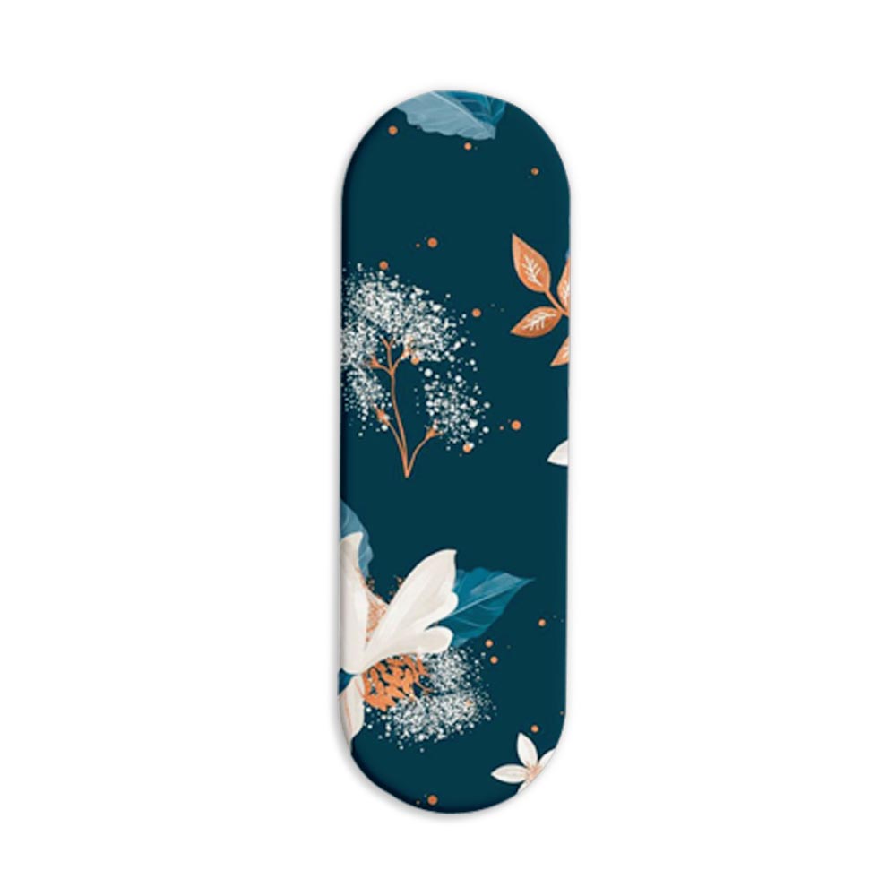 Floral Printed Slider Phone Grip Holder Floral Printed Slider Phone Grip Holder - Image 1