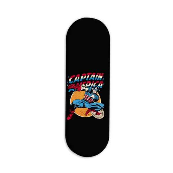 Captain America Printed Slider Phone Grip Holder
