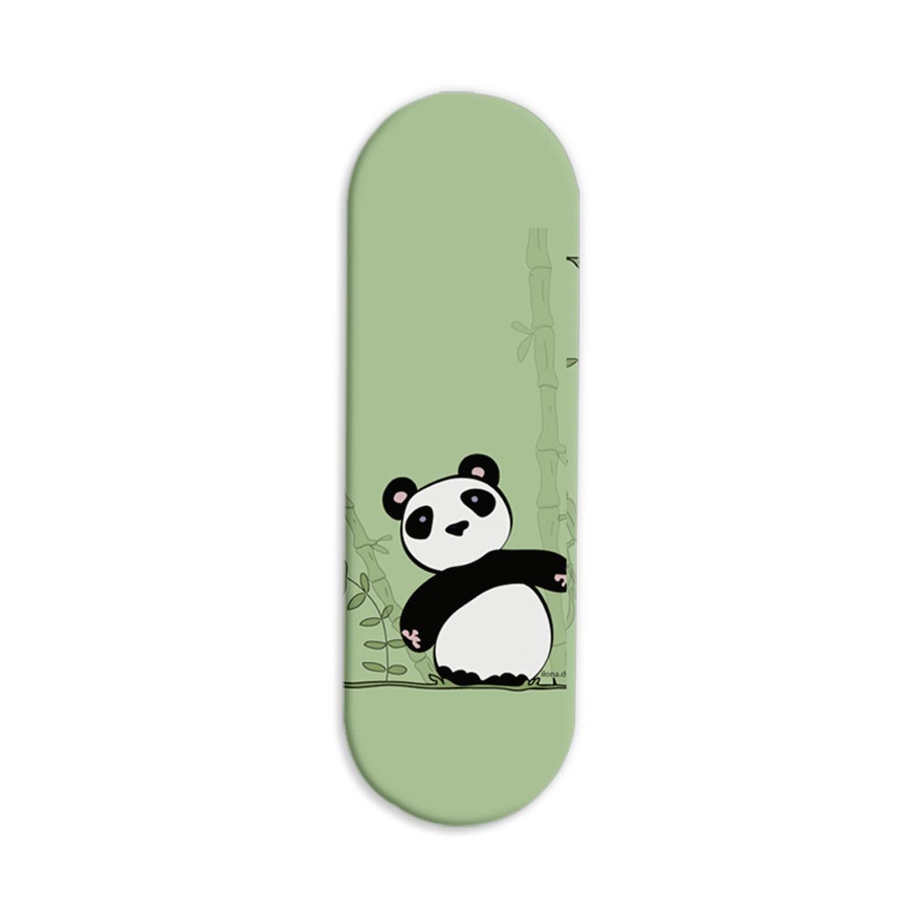 Panda Printed Slider Phone Grip Holder Panda Printed Slider Phone Grip Holder - Image 1