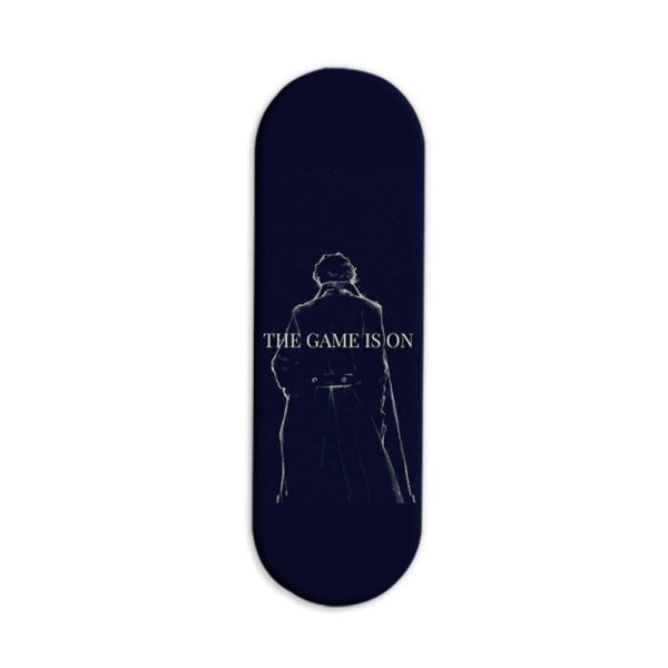 The Game Is On Printed Slider Phone Grip Holder