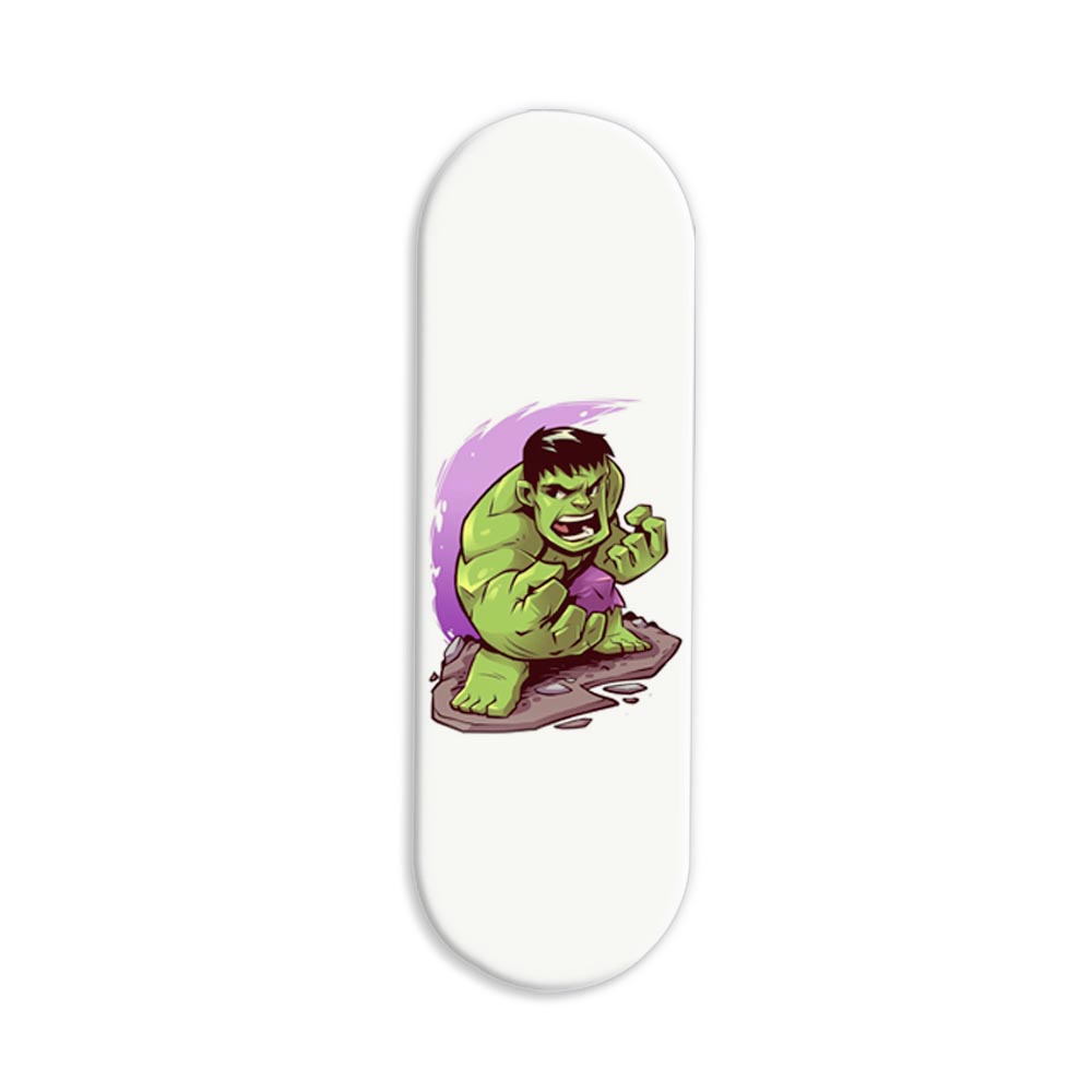 Hulk - Animated Print Printed Slider Phone Grip Holder Hulk - Animated Print Printed Slider Phone Grip Holder - Image 1